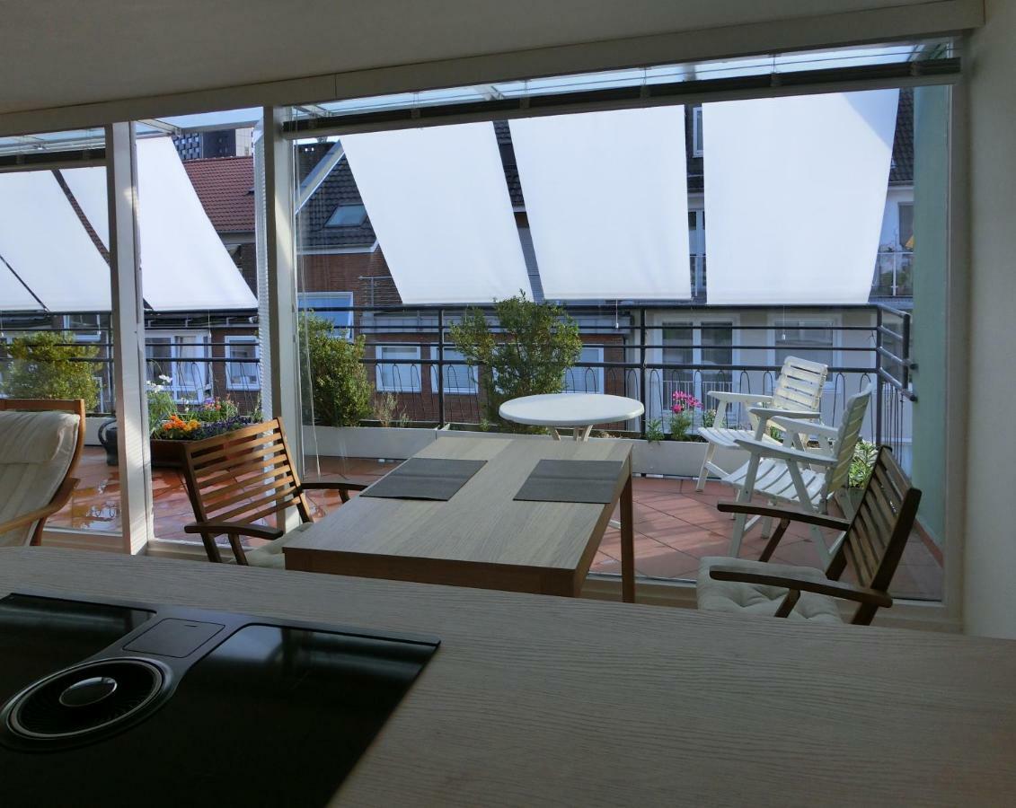 Modernes, sonniges Appartement im Herzen von Düsseldorf Exterior foto